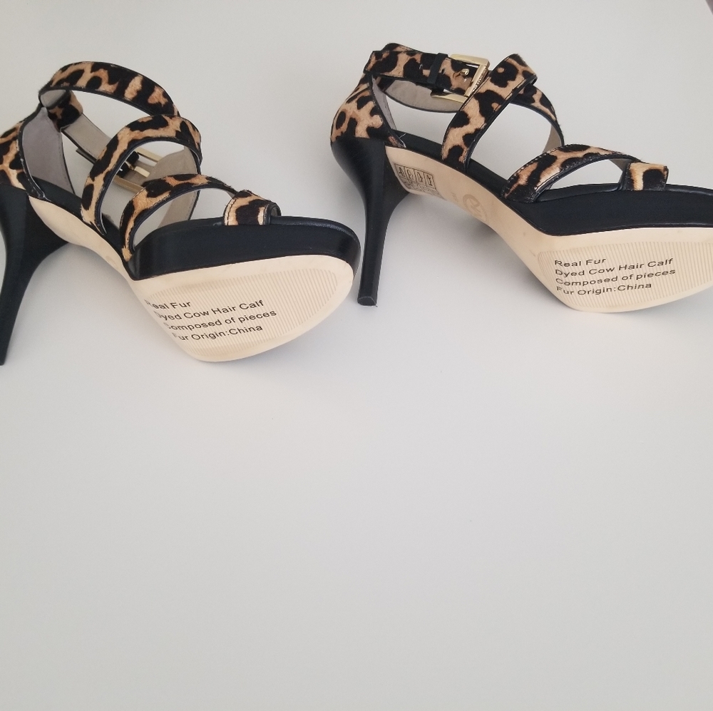 💥New Gorgeous MK leopard heels Size 8 - Picture 4 of 7